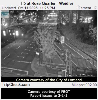 I-5 at Rose Quarter - Weidler
