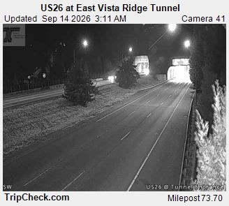 US26 at East Vista Ridge Tunnel
