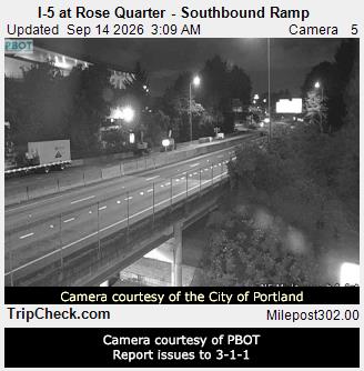I-5 at Rose Quarter - Southbound Ramp