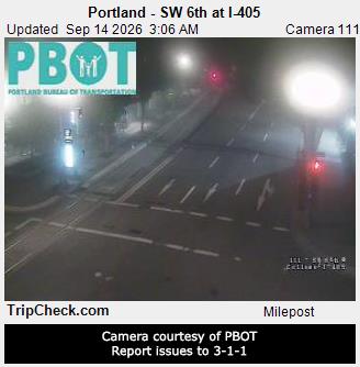 Portland - SW 6th at I-405