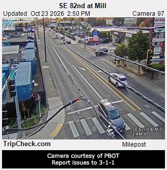 SE 82nd at Mill