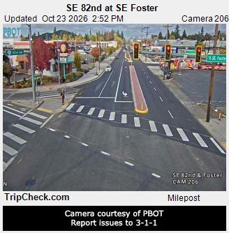 SE 82nd at SE Foster