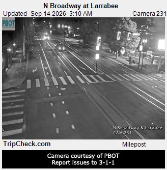 N Broadway at Larrabee