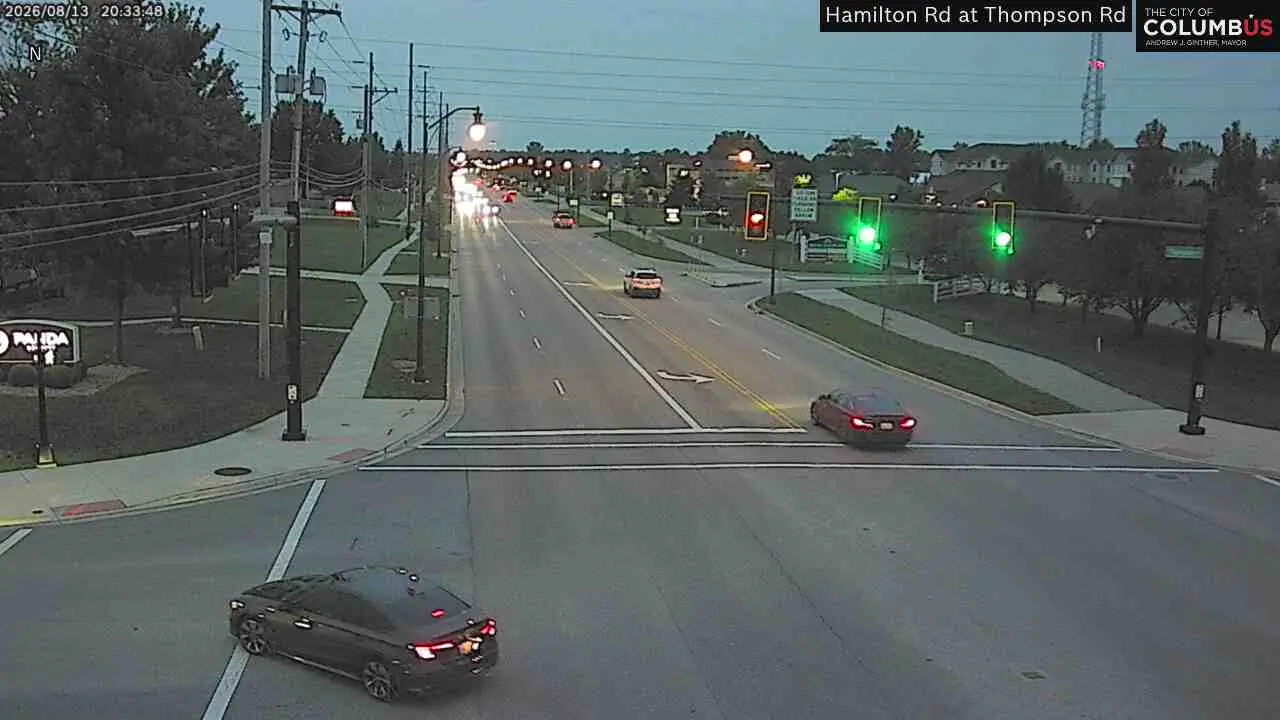 OHGO (City of Columbus) Hamilton Rd at Thompson Rd (View)