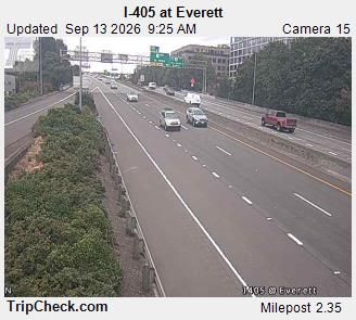 Portland: I-405 at Everett